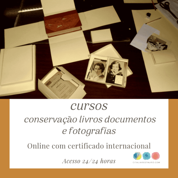conservação livros e documentos