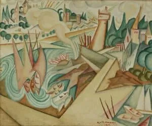 Paisagem 1912 Amadeo de Souza Cardoso