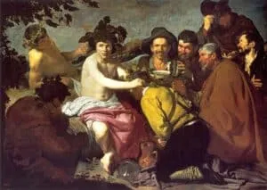 Diego Velazquez Triunfo de Baco, 1629